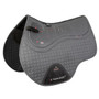 Premier Equine Close Contact Tech Grip Pro Anti-Slip GP Saddle Pad in Grey