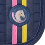 Premier Equine My Pony Jack General Purpose Glitter Saddle Pad in Navy - Branding