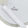 Premier Equine Air-Tech Shockproof Merino Wool Half Pad in White/Natural Wool - Side Detail