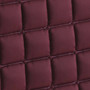 Premier Equine Azzure Anti Slip Satin General Purpose Saddle Pad - Wine - Quilt Detail