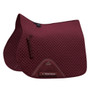 Premier Equine Pony Plain Cotton General Purpose Saddle Pad in Burgundy