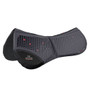 Premier Equine Tech Grip Pro Anti-Slip Correction Saddle Pad in Grey - Side