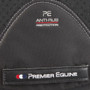 Premier Equine Airtechnology Anti Slip Dressage Saddle Pad in Black - Side Detail