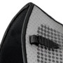 Premier Equine Airtechnology Anti Slip Dressage Saddle Pad in Grey - Pommel Detail