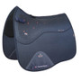 Premier Equine Airtechnology Anti Slip Dressage Saddle Pad in Navy - Side