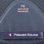 Premier Equine Airtechnology Anti Slip Dressage Saddle Pad in Navy - Side Detail