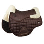 Premier Equine Capella Close Contact Merino Wool General Purpose Saddle Pad in Brown