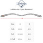 LeMieux Ice Crystal Browband - Size Guide