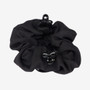 LeMieux Scrunchie with Crystal Hair Net - Black/Black - Back