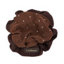 LeMieux Scrunchie with Crystal Hair Net - Brown/Brown