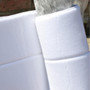 Premier Equine No-Bow Bandage Wraps in White - Lifestyle Detail