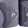 Premier Equine Polo Fleece Bandages in Grey - Detail