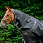 Horseware Rambo 1680D Turnout Hood 50g - Black/Thunderstorm Grey