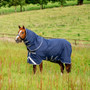 Horseware Rhino Plus Vari Layer Turnout 250g - Navy/Titanium Grey/Classic Blue