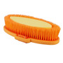 Premier Equine Soft-Touch Body Wash Brush in Orange/Amber - Bristles