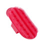 Premier Equine Plastic Curry Comb in Fuchsia - Underside