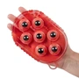 Premier Equine Magnetic Massage Mitt in Red - Lifestyle