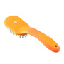 Premier Equine Soft-Touch Mane and Tail Brush in Orange/Amber - Top