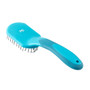 Premier Equine Soft-Touch Mane and Tail Brush in Med Blue/Peacock - Top