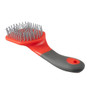 Premier Equine Soft-Touch Mane and Tail Brush in Black/Red - Bristles