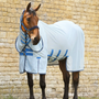 Premier Equine Bug Buster Combo with Belly Flap Fly Rug - Blue