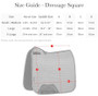 LeMieux Loire Classic Dressage Saddle Pad Size Guide