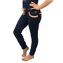Little Rider Childrens The Princess and the Pony Pull on Jodhpurs in Navy/Peach - Front/Side