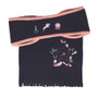 Little Rider Childrens Pony Passion Headband and Scarf Set in Navy/Blush