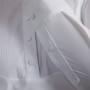Premier Equine Ladies Navarra Long Sleeve Competition Shirt - White - Sleeve