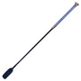 Woof Wear Reptile Riding Whip in Grey Rose Gold
