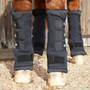 Premier Equine Stable Boot Wraps in Black - Front