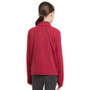 Back of the LeMieux Young Rider Felicity Fleece Zip Through in ember