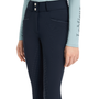 LeMieux Young Rider Izzy Full Seat Breeches in Navy - Front Detail