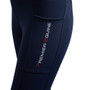 Premier Equine Ladies Mirillo Full Seat Gel Riding Tights - Navy - Logo