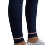 Premier Equine Ladies Mirillo Full Seat Gel Riding Tights - Navy - Ankle Detail