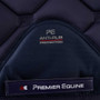Premier Equine Saltare Close Contact Dressage Saddle Pad in Navy - Girth Strap