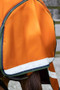 Premier Equine Buster Storm Combo Turnout Rug with Classic Neck Cover 400g in Burnt Orange - tail flap