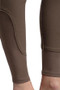 Premier Equine Mens Santino Gel Knee Breeches in Walnut Brown - ankle cuff
