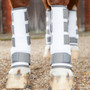 Premier Equine Pro-Tech Bug and Fly Boots in White - Front