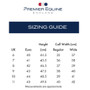 Premier Equine Mens Riding Boots Size Guide