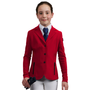 Premier Equine Girls Evinco Competition Jacket - London Red