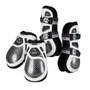 Premier Equine Carbon Pro Fetlock Boots - White - Paired with Tendon Boots