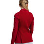 Premier Equine Ladies Quarto Competition Jacket - London Red - Back