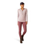 Ariat Ladies Breathe Quarter Zip Base Layer - Full View