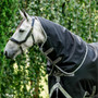 Horseware Amigo Bravo 12 XL Turnout Hood 0g - Black/Titanium Grey