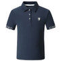 Covalliero Childrens Polo Shirt in Dark Navy - Front