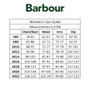 Barbour Ladies Size Guide