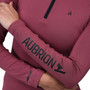 Aubrion Ladies React Long Sleeve Base Layer in Mauve - Sleeve Detail