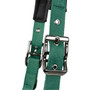 Premier Equine Corda Padded Head Collar with Lead Rope Green