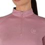 Dublin Ladies Breathable Long Sleeve Riding Top - Front Detail